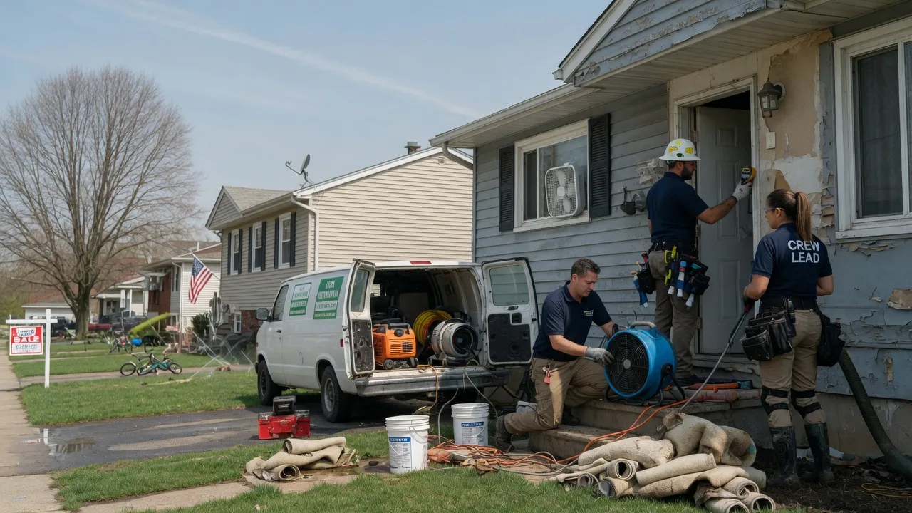 Flood Cleanup in Derwood, MD near me